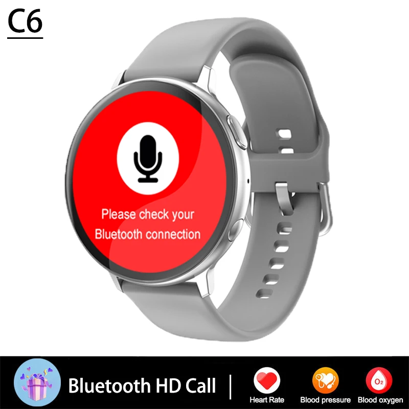 

Smart Watch C6 Fitness Smartwatch Sleep Heart Rate Monitor Reminder Touch Wristwatch Intelligent Wearable Equipment Wrist Watch