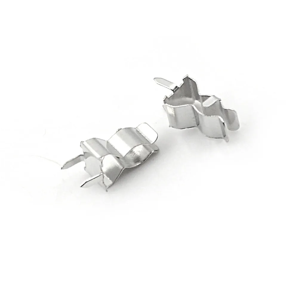 

100pcs PCB Soldering Mount 5x20mm Fuse Holder Clip Chassis 5mm*20mm Tin Plated Brass 0.4mm Thickness