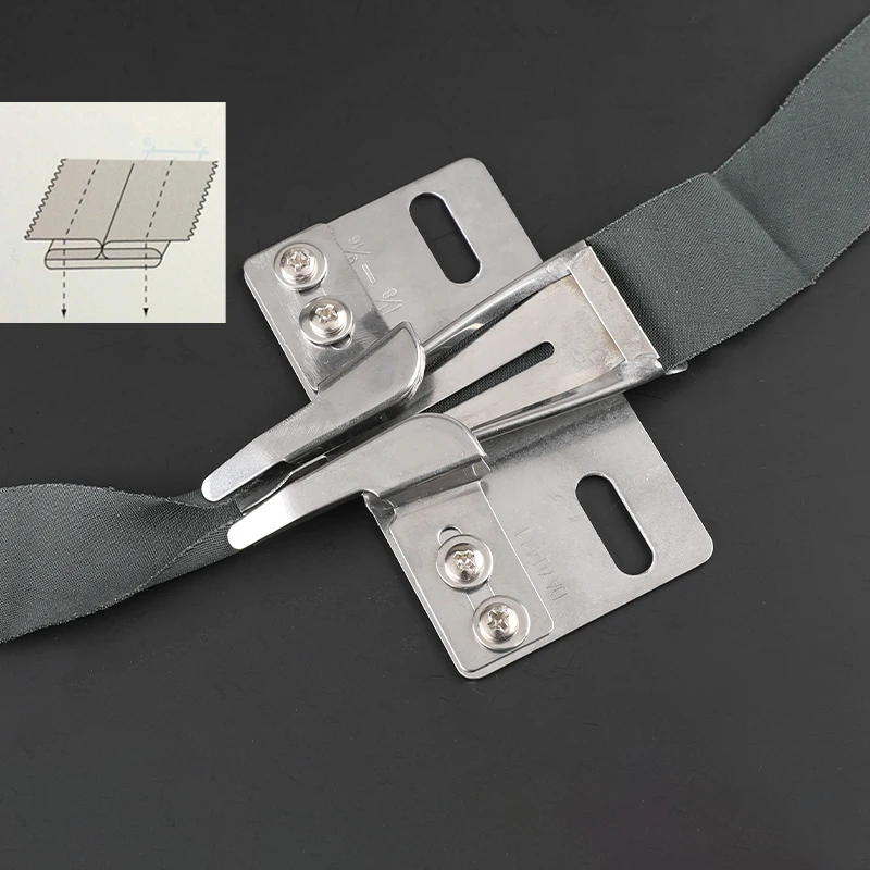 

Плоская швейная трубка с открытой косточкой и двойной иглой 842/845/872/875/3568, универсальная упаковочная крышка