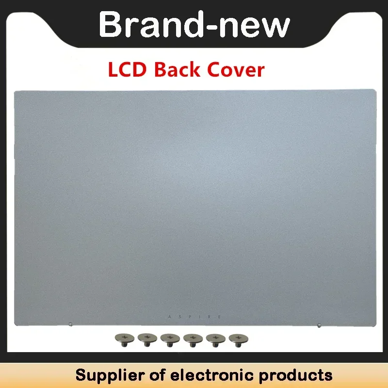 thumbnail image 2 of Acer Aspire A515-54G/55T/55G Laptop LCD Top Back Cover & Front Bezel Replacement – Silver, Model 60.HFQN7.002 2 of 11