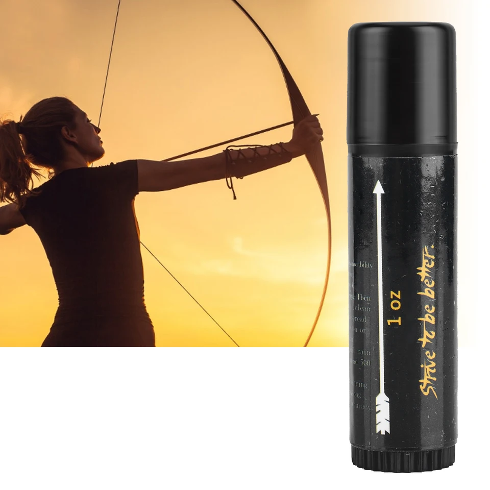 Cera per corde per arco per tiro con l'arco Olio lubrificante Cera per corde per arco per tiro con l'arco Olio lubrificante