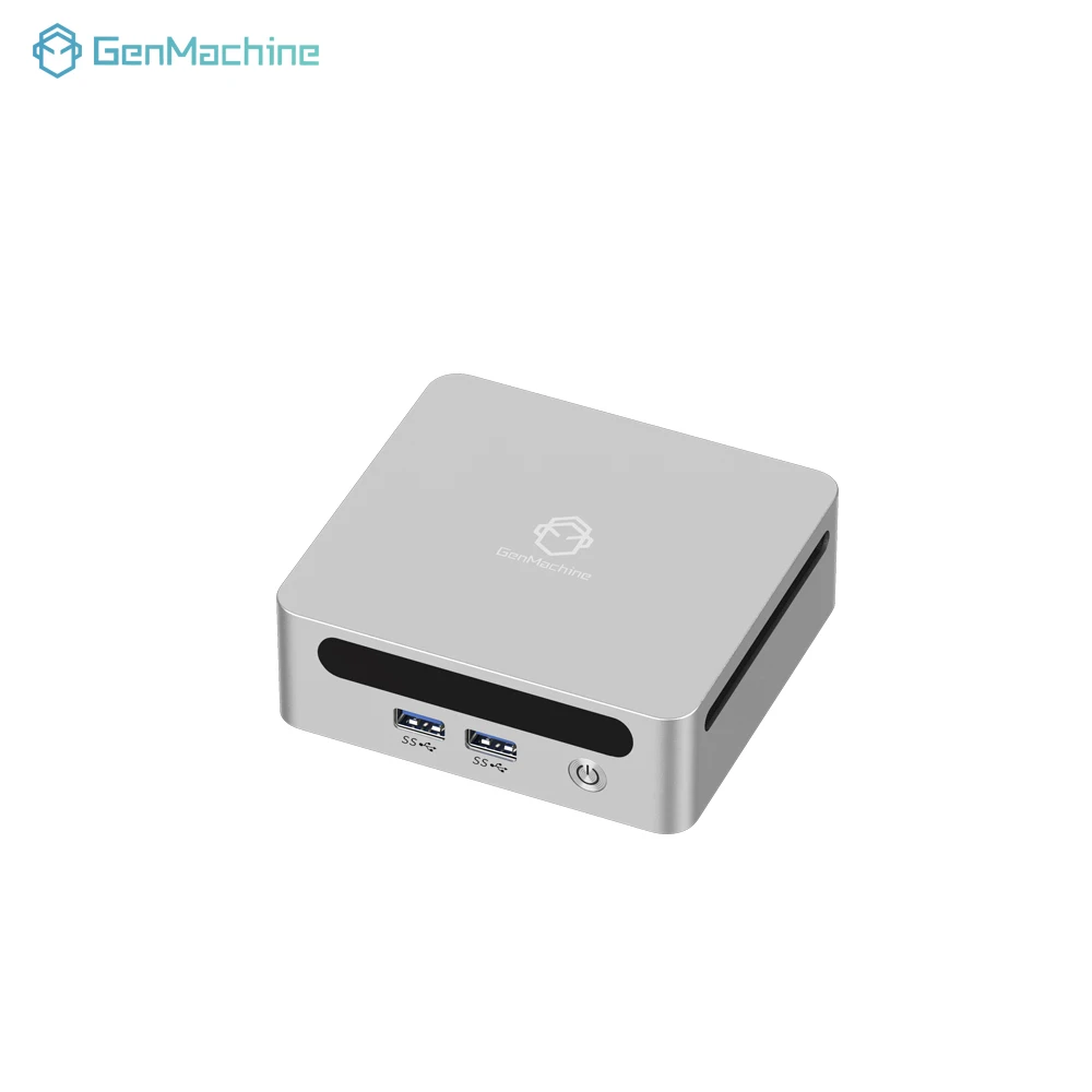 Genmachine Mini PC Intel Alder Lake N100 Windows 11 Mini PC 8/16/32G DDR4 256/512/1T PCIe M.2 SSD WiFi 6 BT5.2 Desktop Computer 6