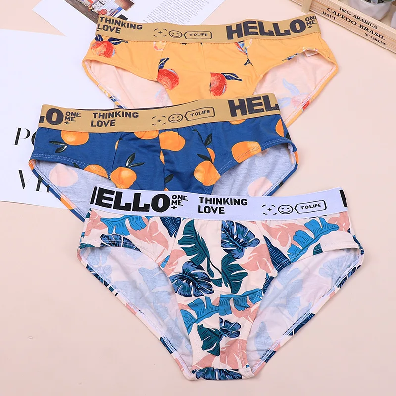 

Трусы-шорты мужские с принтом, нижнее белье с выпуклым мешочком, свободные облегающие, дышащие хлопковые трусы для молодежи, большие размеры