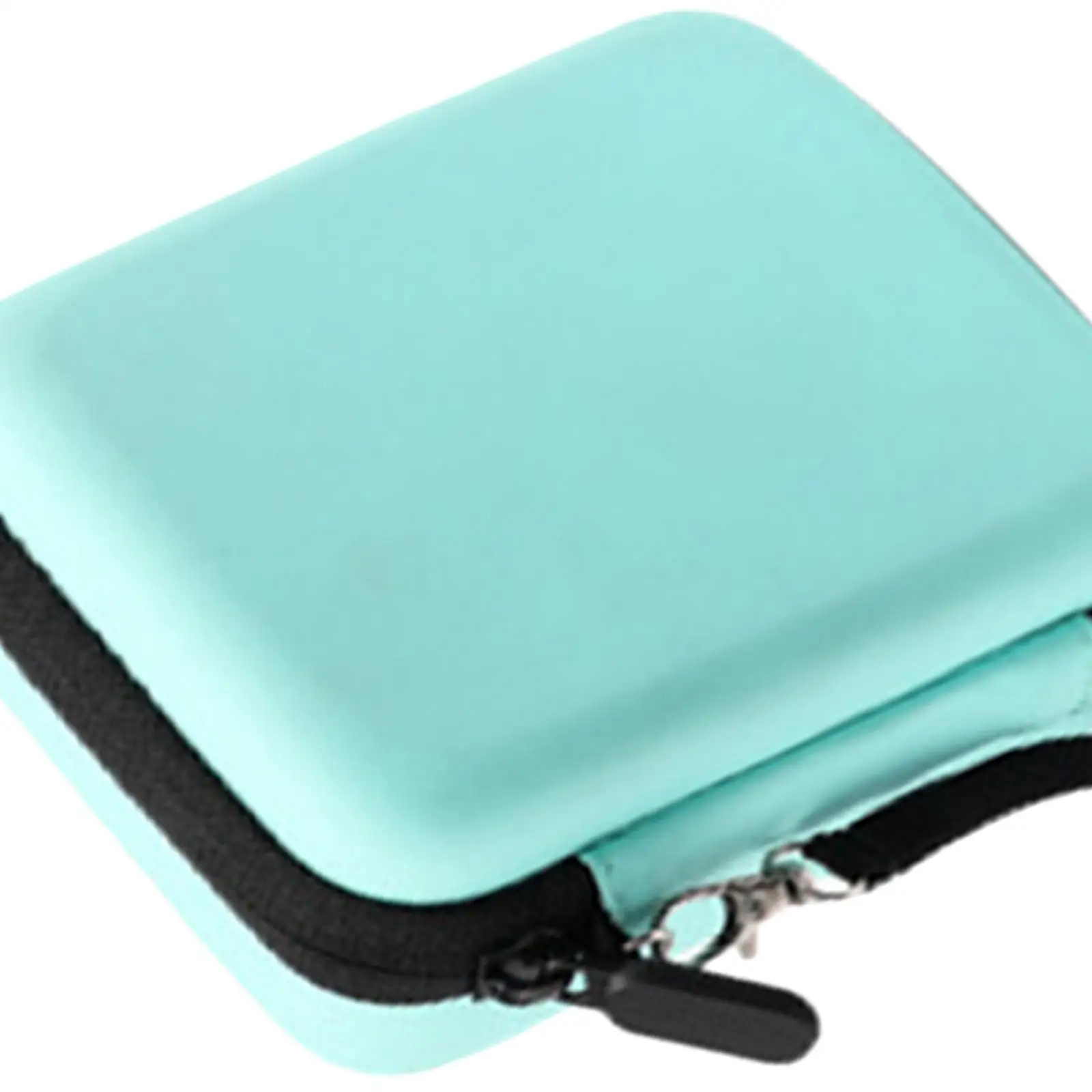 Compact Guitar Picks Holder Case Shock Absorption with 15Pcs Picks Plectrums Bag