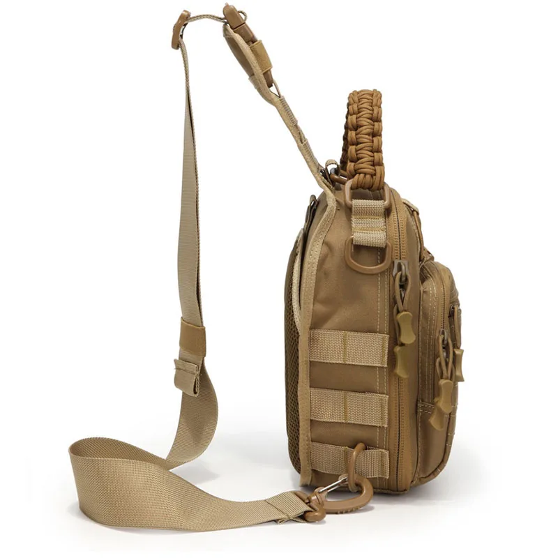 Multifunctional Oxford Cloth Running Bag Outdoor Sports Cycling Waterproof Bag One Shoulder Camouflage Bag 4