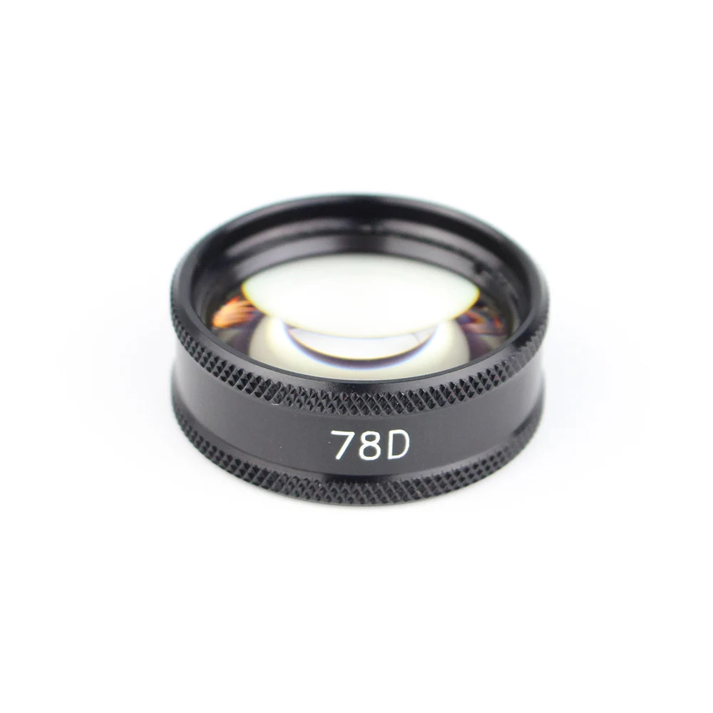 78D 90D 20D Ophthalmic Slit Lamp Examination Diagnostic Fundus Aspheric Retina Lens Black Leather Box