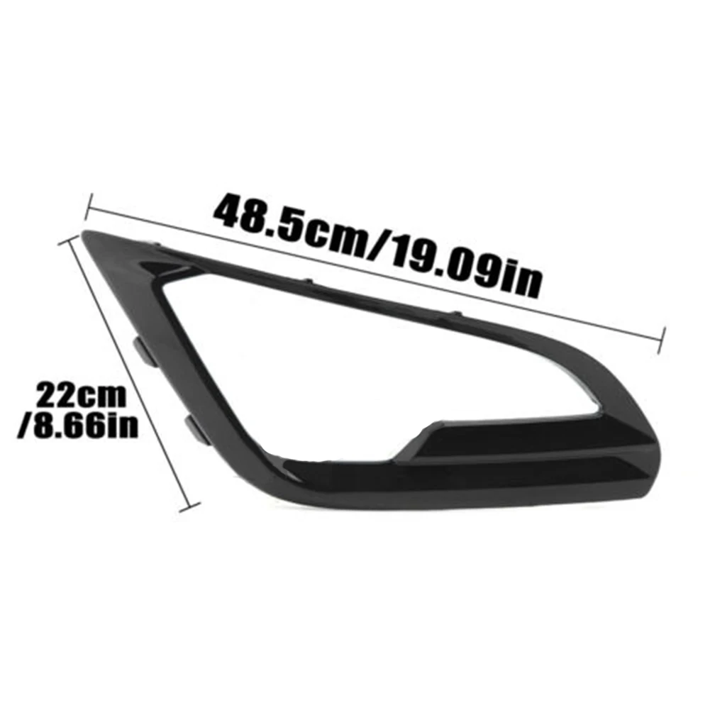 

Cover Fog Light ABS Plastic Bezel Black Direct Replacement Right Passenger Side For Ford EcoSport 18-21 100% Brand New