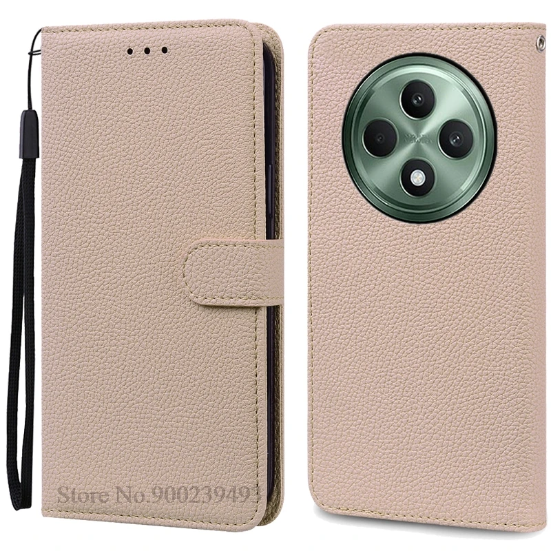 Leather Wallet Flip Cover for Oppo Reno 12 – Premium Phone Case