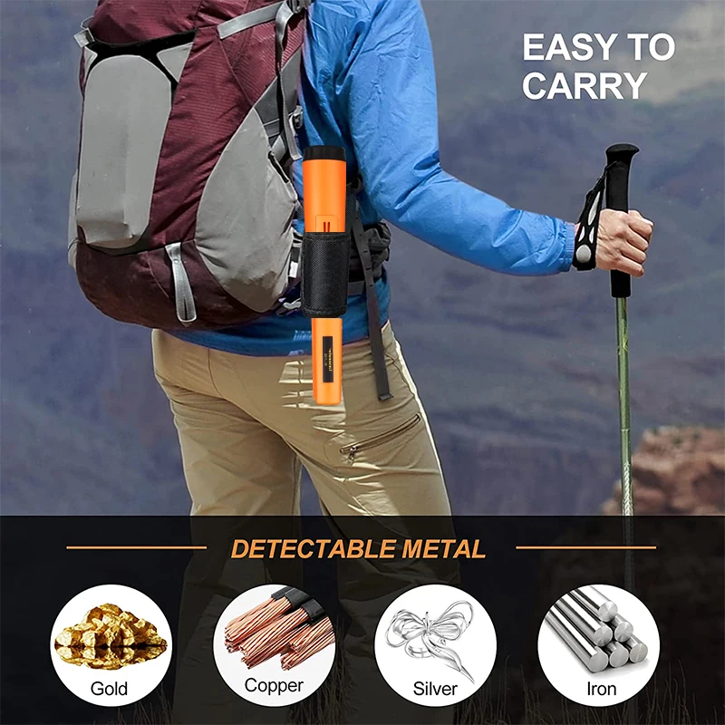 Metal Detector TC-110 Metal Detector Pointer Pinpoint GP-pointer Hand Held Positioning Rod IP68 waterproof