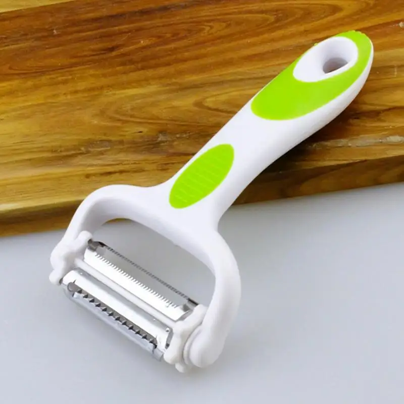 

Manual Potato Peeler Creative Stainless Steel Three-in-one Rotatable Fruit Peeler Multifunctional Vegetable Peeler Kitchen Tool