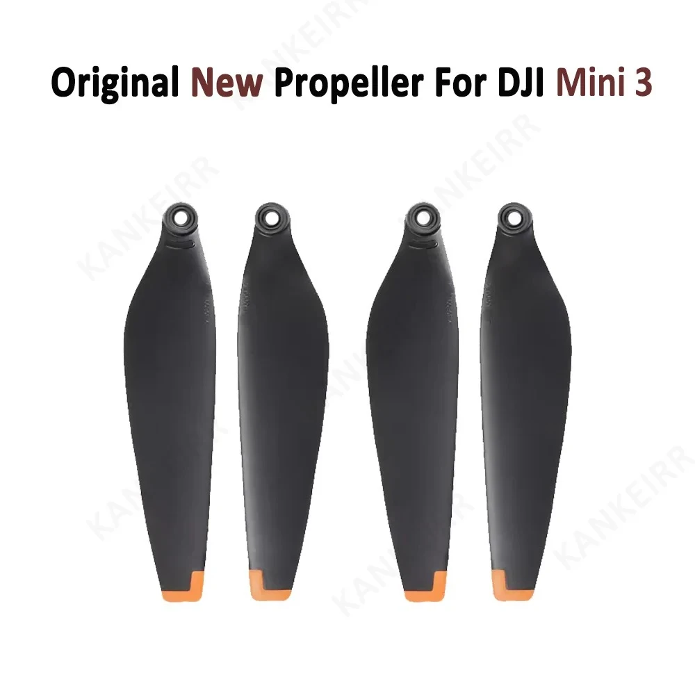 Lot économique de 8 paires d'hélices compatibles DJI Mini 3 avec vis, emballage d'origine.
