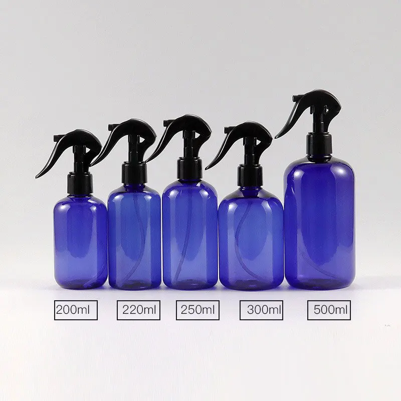 Plastic Squeeze Bottles 200ml 220ml 250ml 300ml 500ml Empty Plastic Spray Cosmetic Bottles Liquid Containers Trigger Sprayer Pump