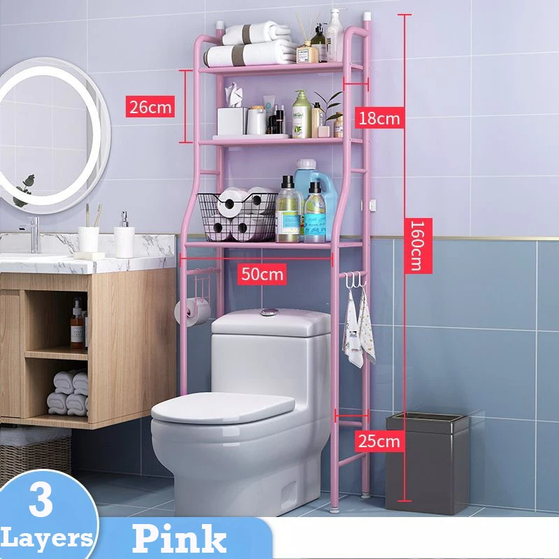 3 Shelf Bathroom Space Saver Over The Toilet Rack Bathroom Corner Stand  Storage Organizer Bathroom Cabinet Tower Storage HWC - AliExpress