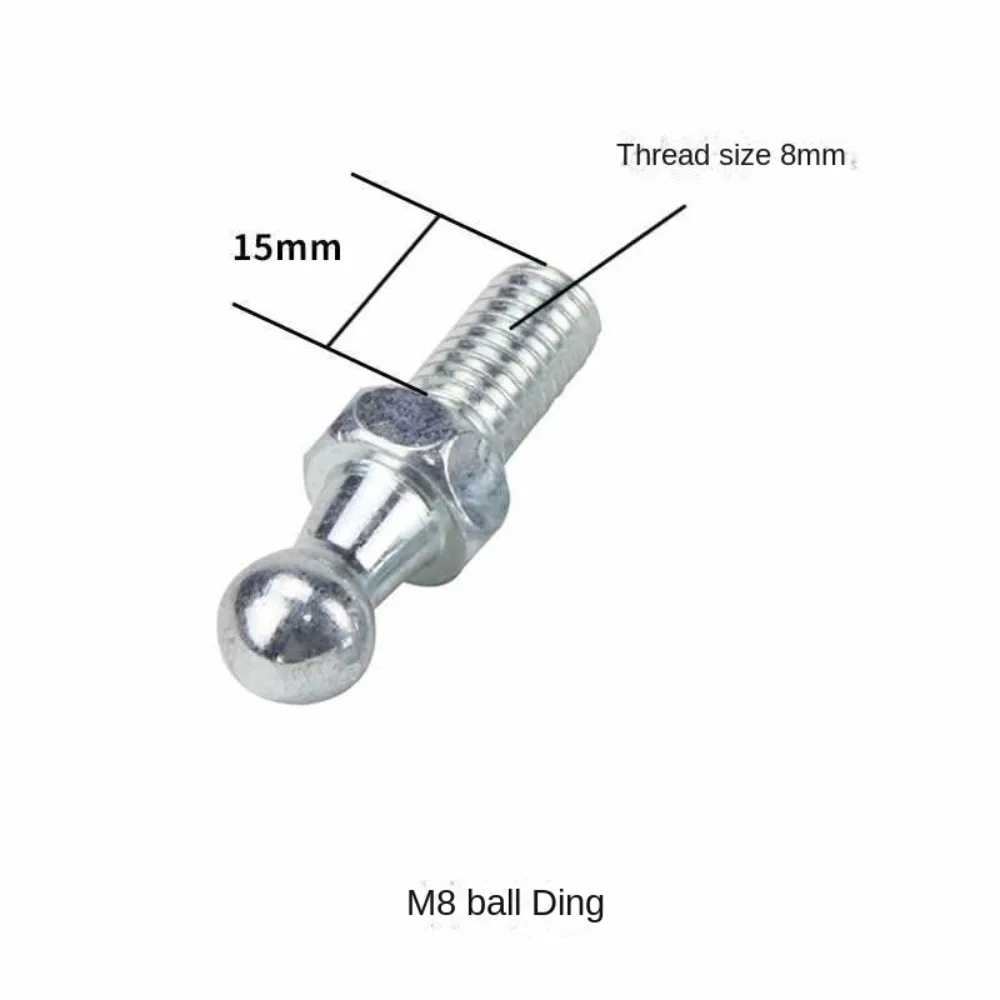 부트 보넷 가스 스트럿 리프트 지지대, 가스 스트럿 10mm 커넥터, 용수철 리프트 지원, 자동차 액세서리, M8, M6, 2 개