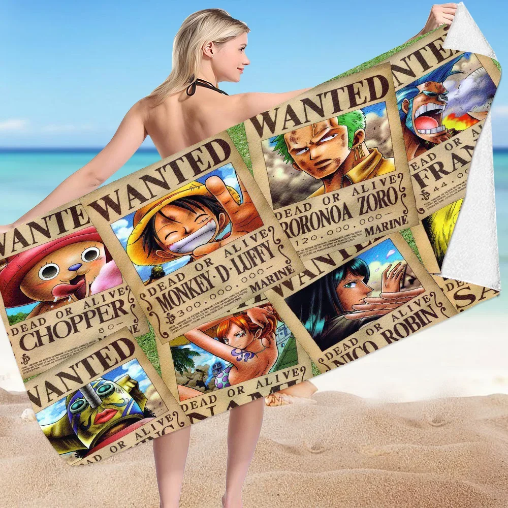 

2024 New One Piece Beach Towel Microfiber Double-Sided Velvet BeachTowel Swimming BathTowel Variety Square Towel The Best Gift