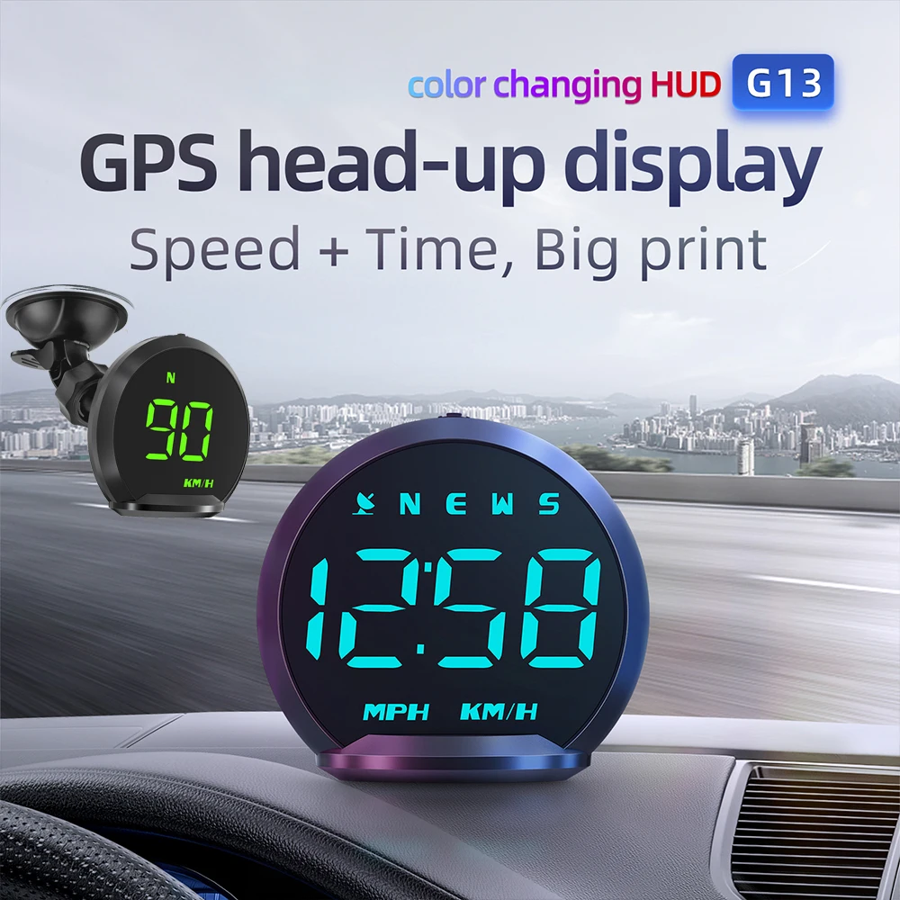  ڵ  ÷  ӵ,  ÷  ÷,   ׼, 7  GPS G13 HUD