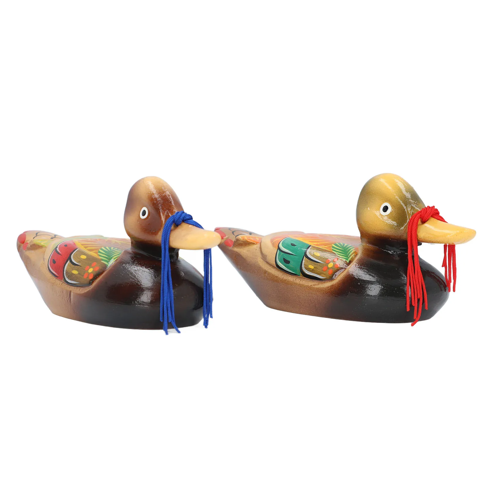 N R Creations Feng Shui Mandarine Ducks Pair Set For Happy Married Life - wooden