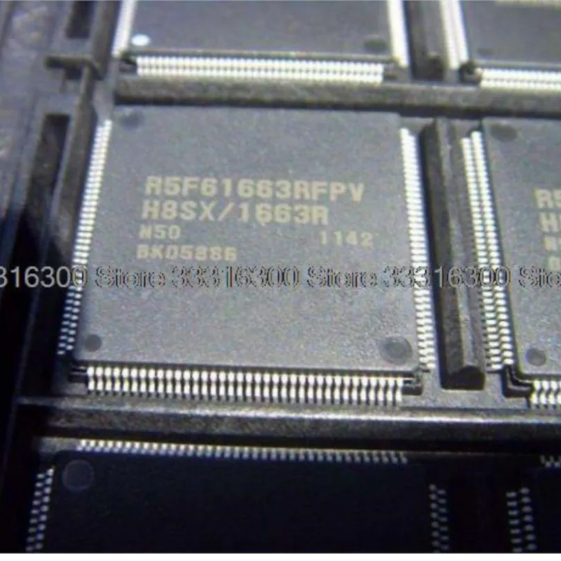 

2PCS New R5F61663RFPV R5F61663 TQFP144 Microcontroller chip IC
