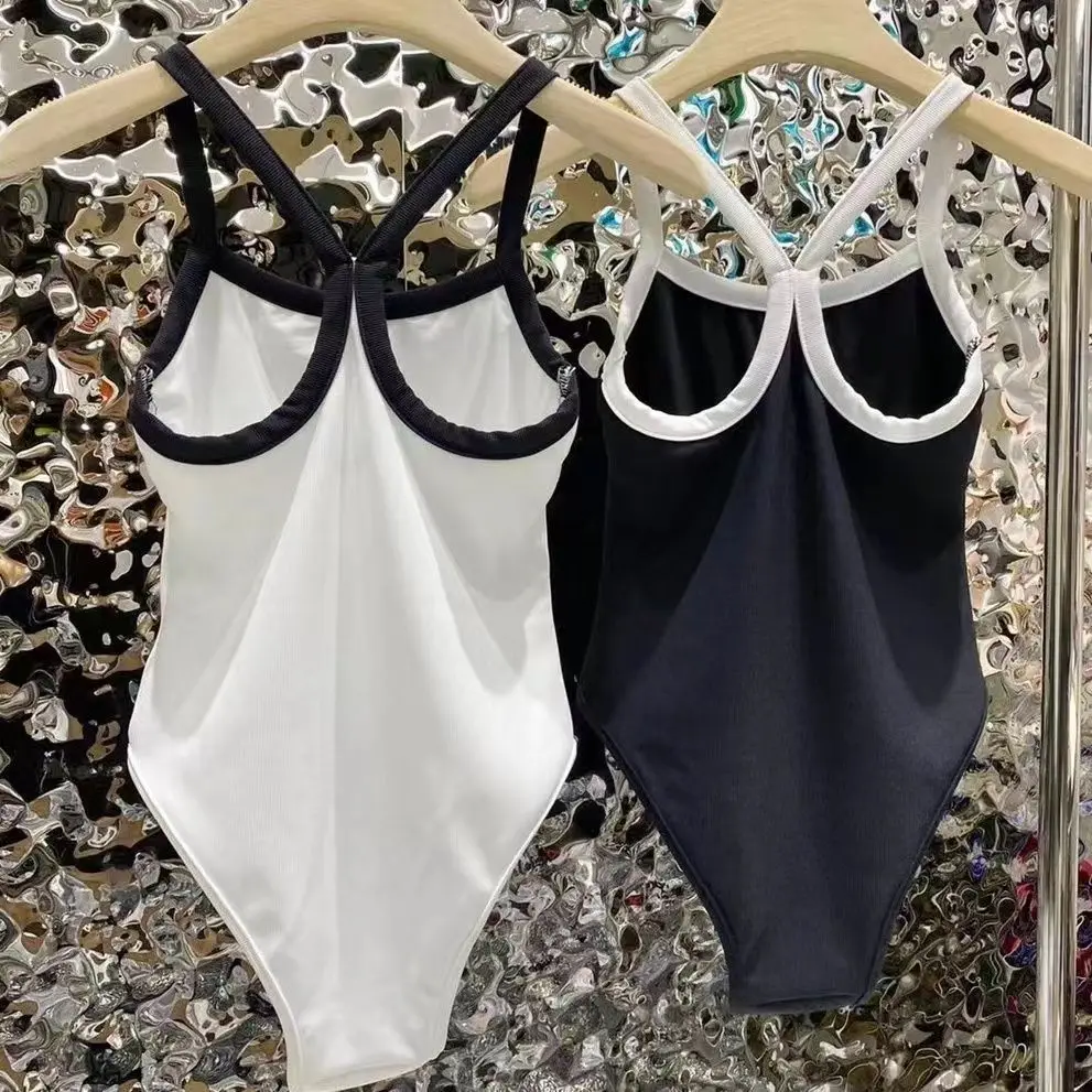 

Sexy one piece covered belly women's swimsuit