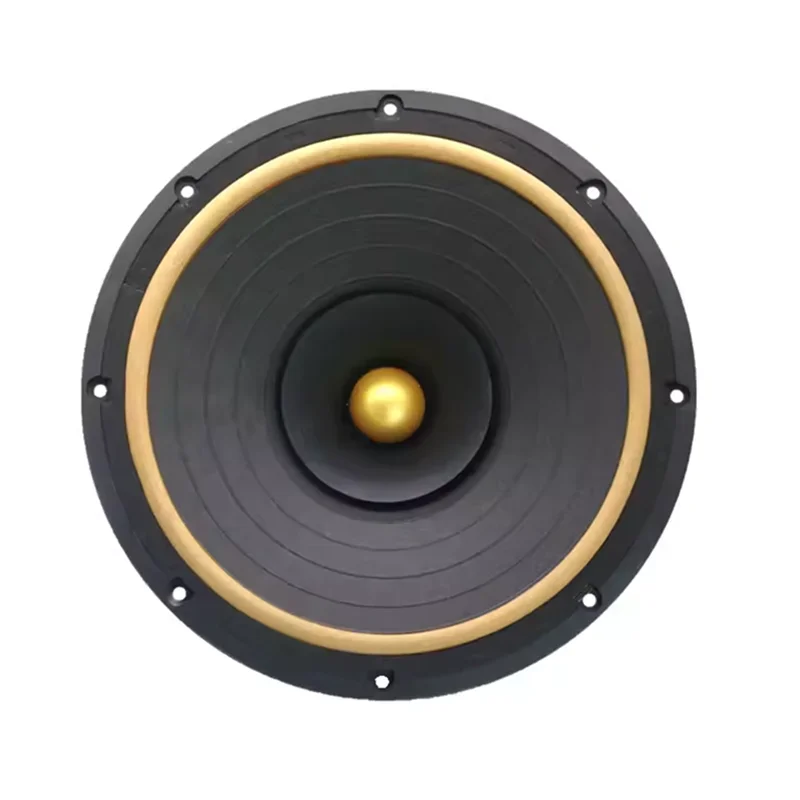 HF-048 10 inch HIFI Full Frequency Speaker Ieather Edge Aluminum Basin Frame Alnico Magnet 80W/8ohm (1PCS)