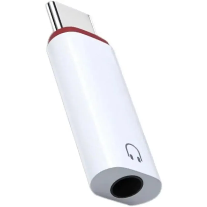 USB-C to 3.5mm Audio Adapter - Hi-Fi Digital Analog Converter for iPhone 15 Pro/Samsung/Type-C Devices, Plug &Play Earphone Jack