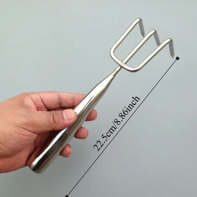Claws Garden Hand Rake Stainless Steel Manual Small Leaf Rakes Integrated Gardening Tool Weeding Removal Puller Garden Yard 6