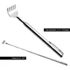 Practical Telescopic Pocket Scratching Massage Kit Stainless Steel Scratcher Handy Pen Clip Back Scratcher Relax Back Massager 1