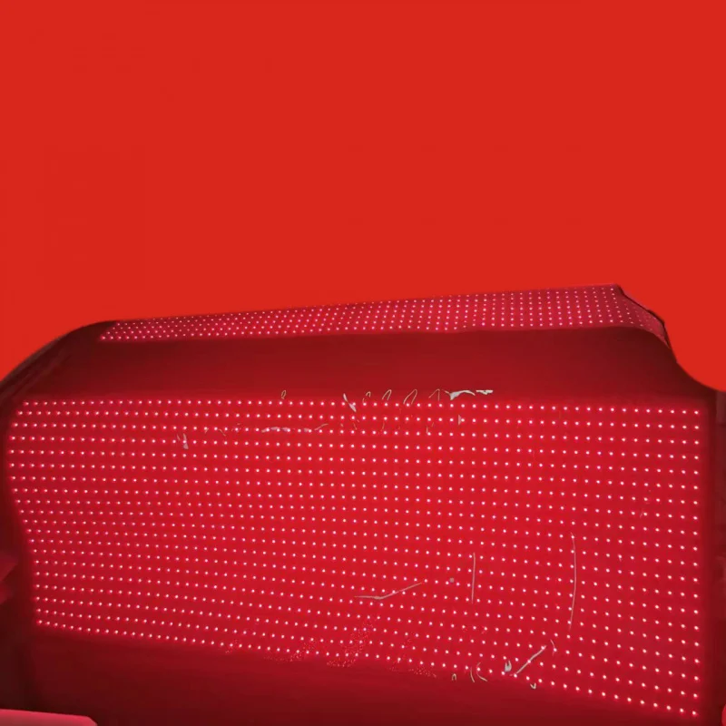 New design portable full body pulse led red light therapy capsule bed near infrared sauna blanket bag