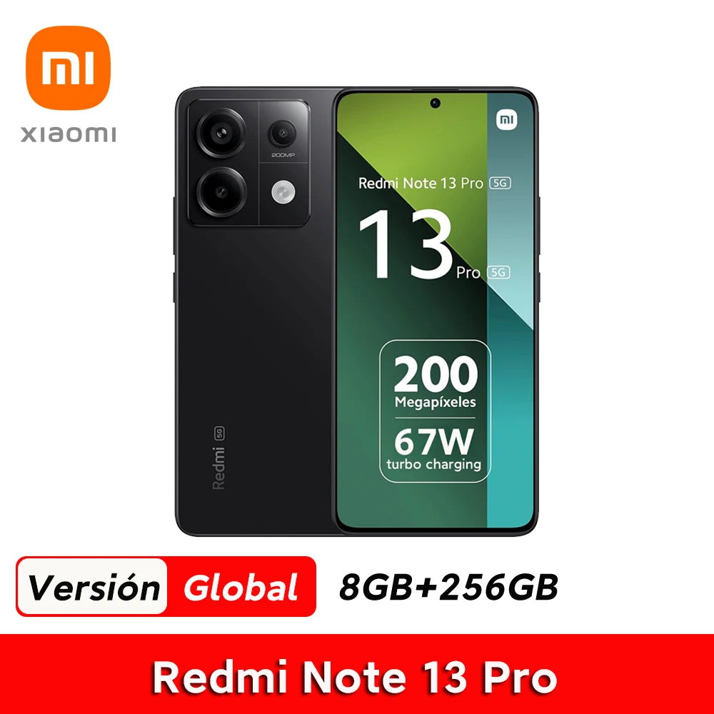 Xiaomi Redmi Note 13 Pro 5G Smartphone 8 + 256GB Snapdragon 7S Gen 2 6.67 