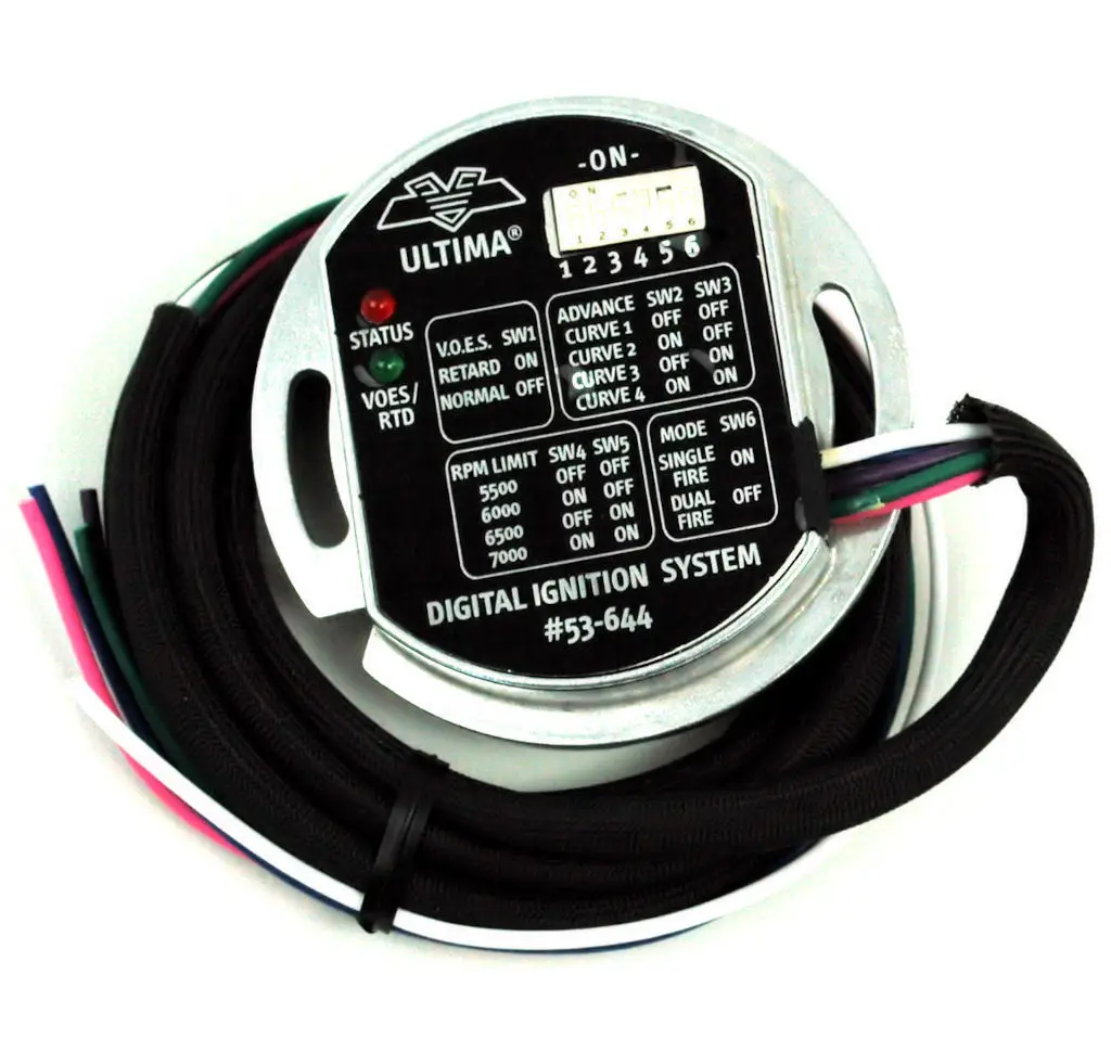 

Ultima Single-Fire Electronic Ignition Module for Harley Kick Start Only