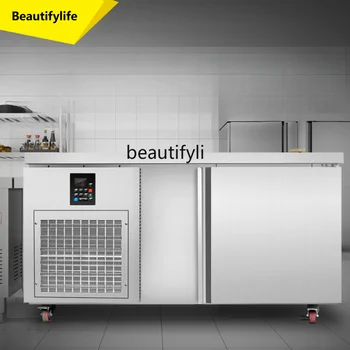 A61 Fast Frozen Refrigerator Commercial Embryo Steamed Stuffed Bun Dumplings Strip Air-Cooled Freezer Table