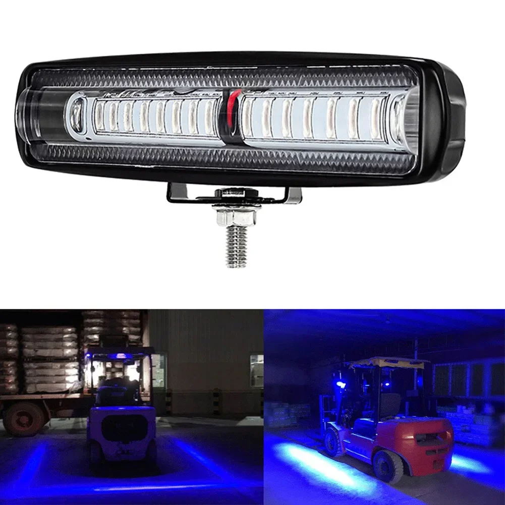 

15-дневные фонари безопасности для вилочного погрузчика, Сверхъяркие сигнальные огни для склада, фонари безопасности грузовика (30 Вт постоянного тока 12-80 в)