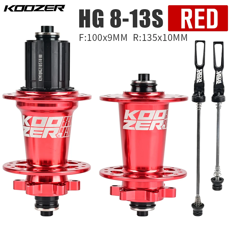 Koozer XM490 PRO Bicycle Disc Brake Hub 4 Bearing 6 Palws 72Click