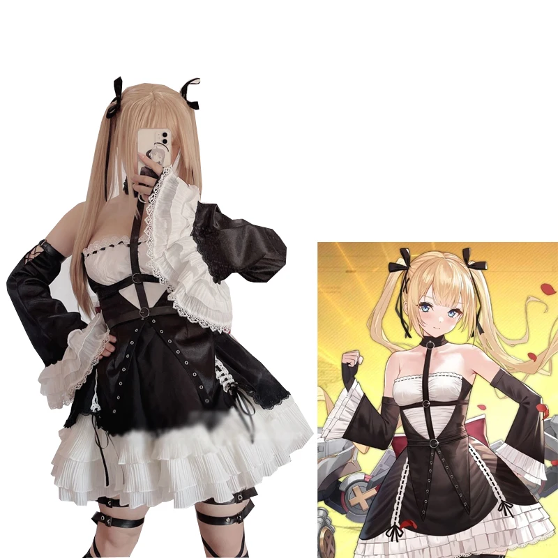 uniforme-de-cosplay-anime-para-mulheres-morto-ou-vivo-traje-marie-rose-vestido-lolita-avental-feminino-ternos-de-halloween-roupas-feito-sob-encomenda