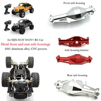 for Metal Upgrade Parts of Mejiaxin H12Y H12Y+ climbing RC Car Aluminum Front and Rear Axle Housing,Chassis Reinforcement 1