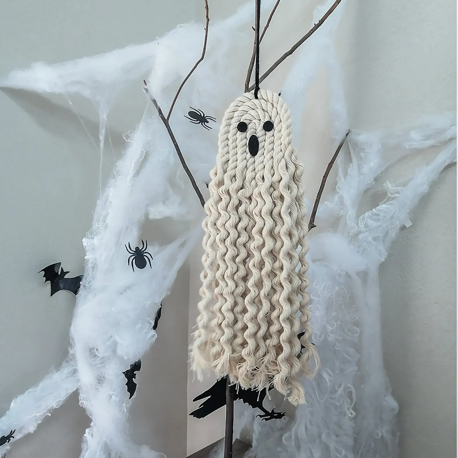 

Hanging Halloween Skeleton Ghosts Decorations Grim Reapers for Best Halloween Outdoor Fence Pendant Tree Decors