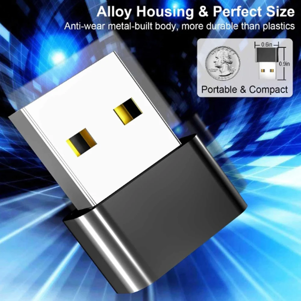 Mouse Mover Mini USB Mouse Jiggler Undetectable Mouse Mover Anti Computer Hibernation Mobile Cursor with Separate Mode and ON/OFF