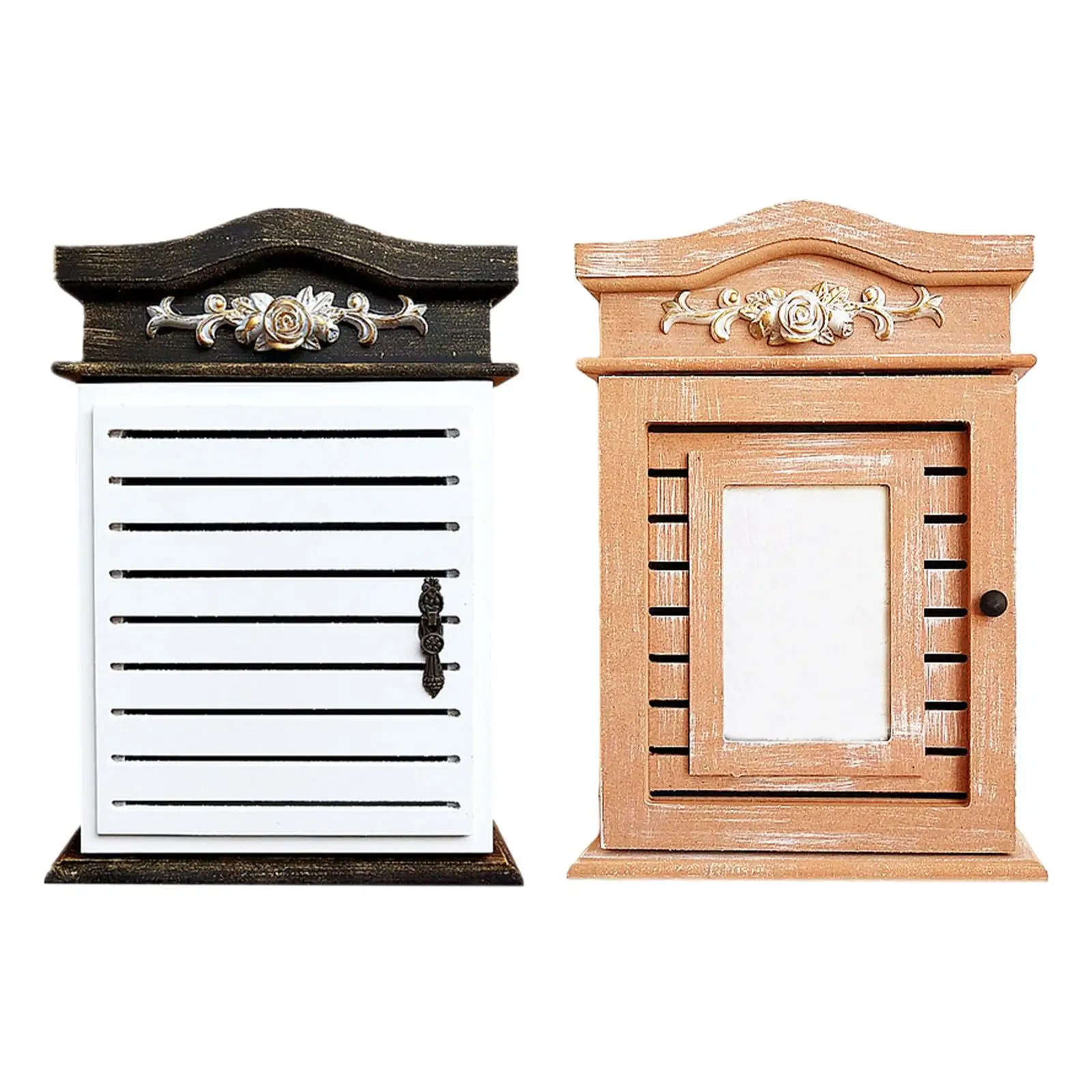 

Key Storage Box Holder -Mounted Multi-Use Organizer Case Large Capacity for Housewarming Gift Office Cabinet Home Porch