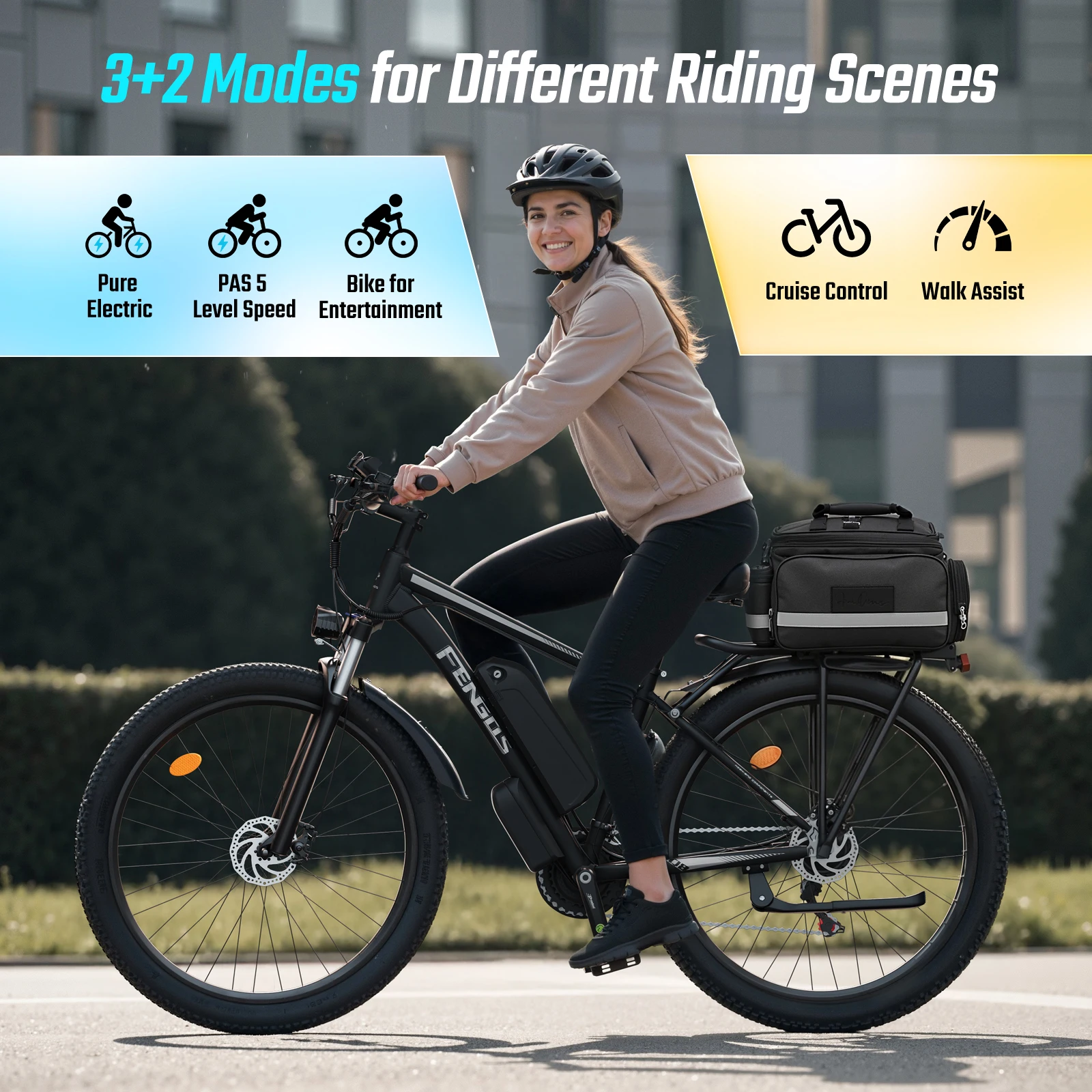 FENGQS Q8 2000W Dual Motor E-Bike 4