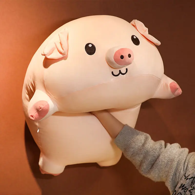 40cm Kawaii Pig Plush Toys Lovely Simulation Piggy Plushie Little Pillow Stuffed Soft Dolls for Children Girls Valentine's Gifts