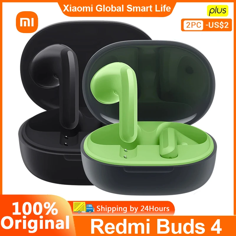 Xiaomi Redmi Bud 4 Lite Cuffie Gudang Horisontal Multi Warna Dentan Bluetooth Versi 5.3 12Mm Auricolare Olahraga Lapisan Ganda
