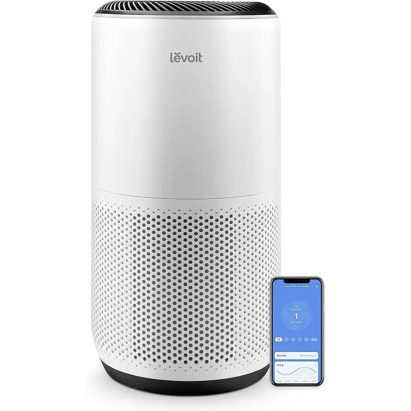 

Air Purifiers for Home Large Room Up to 1980 Ft² in 1 Hr With Air Quality Monitor, Smart WiFi and Auto Mode