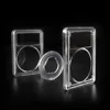 10Pcs Acrylic Coin Display Slab Storage Case Box Box 27mm Diamerter Coin Collection Holder Organizer 2