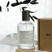Parfum de laboratoire unisexe 100 ml, parfum frais de bois de santal, eau de toilette classique pour femme et homme, parfum à la bergamote, spray corporel, eau de Cologne 5