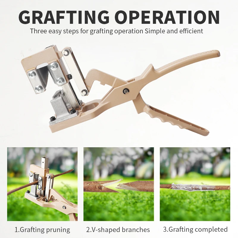 Grafting Pruner Fruit Tree Branch Cutter Plant Shears Scissors Garden Tools Plant Shears Boxes Thick Branches Grafting Scissor