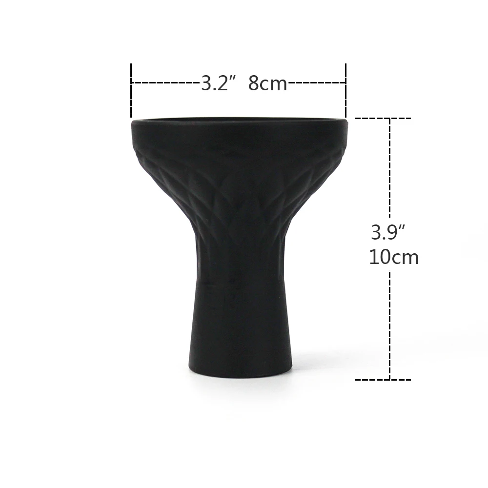 Black Silicone Hookah Bowl Shisha Nargile Sheesha Narguile Chicha Cachimbas Hookah Accessories Tool hookah accessories hookah pipes hookah set