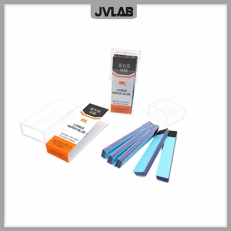 Litmus Paper Blue Acid-base Test Paper For Chemical Laboratory Gas Aacidity And Alkaline Detection 1000 Test Strips