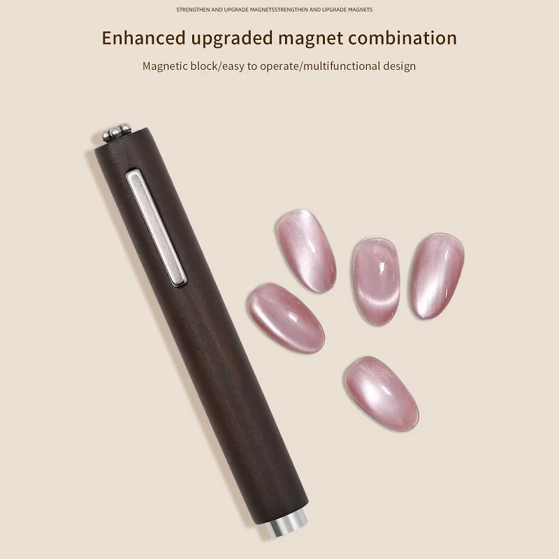 Strong Magnetic Stick for Cat Eye Gel Polish Nail Magnet Tool 3-IN-1 Magnet Pen Nails Art Design Glitter Effect Manicure Tools