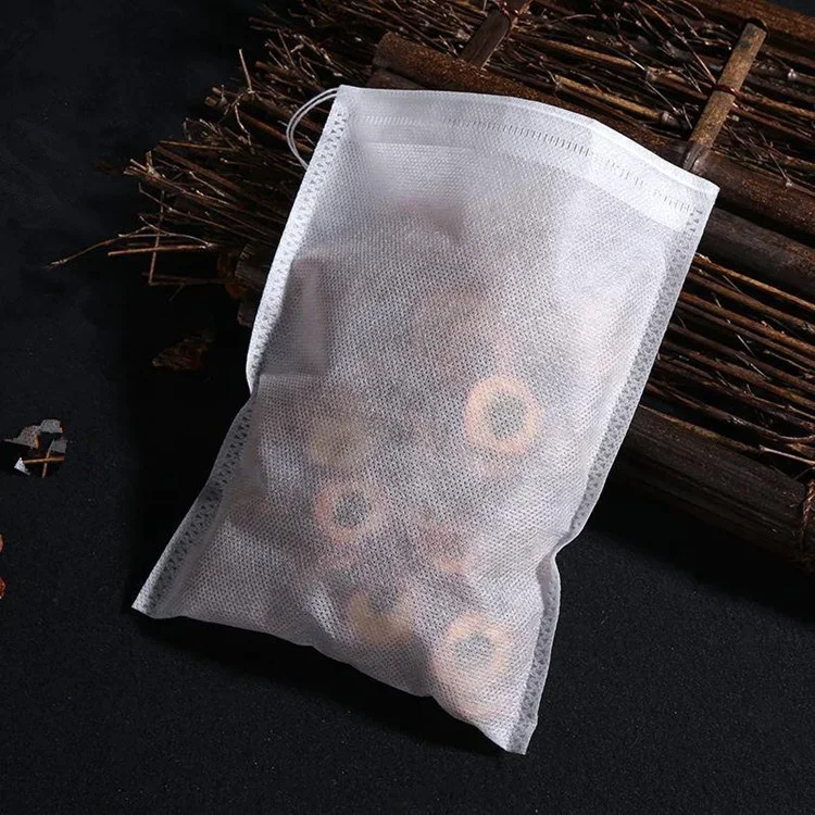 Description Picture 6 of itemDisposable Tea Bags Filter Bags for Tea Infuser with String Heal Seal, Food Grade Non-woven Fabric Spice Filters 100PCS
