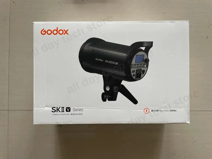 Godox SK300II-V 300Ws SK400II-V 400Ws Studio Strobe Flash
